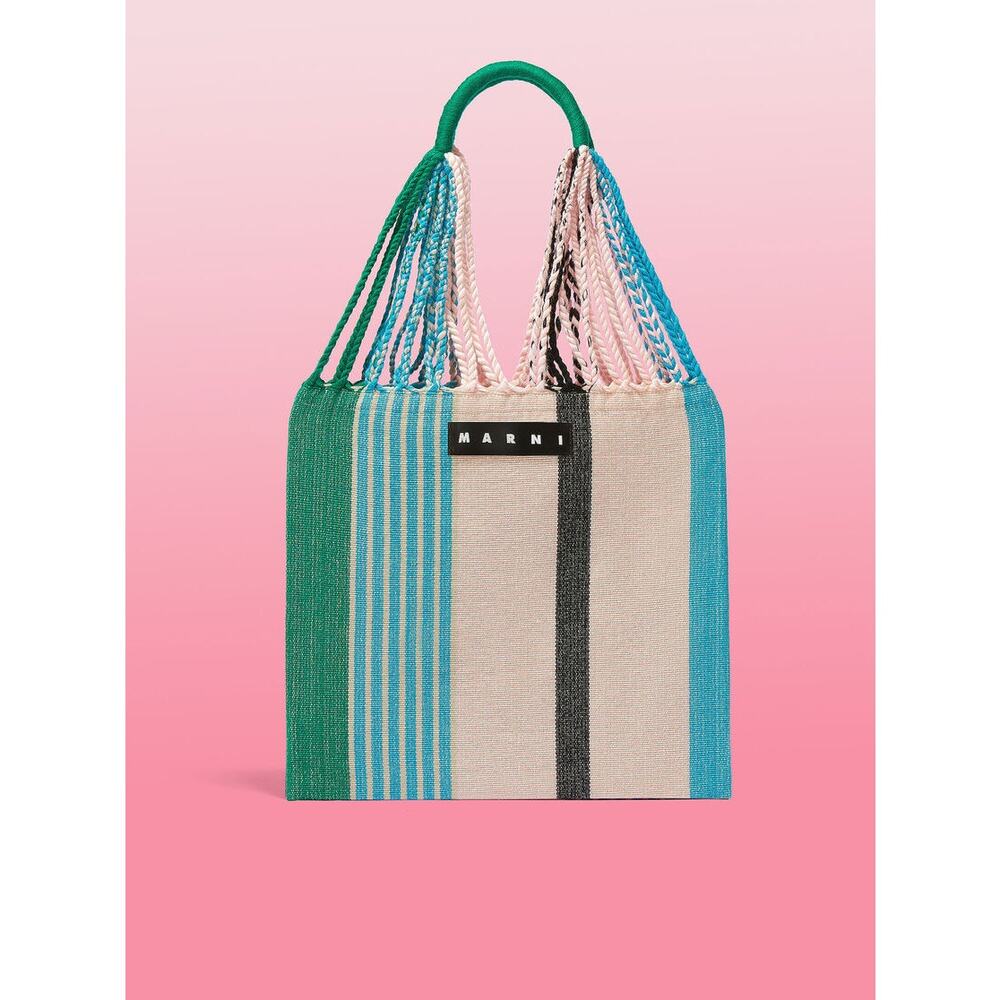Marni Multicolor Striped Shoulder Bag
